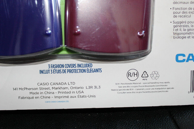 Casio Advanced Display Scientific Calculator fx-300 ES -New in General Electronics in Moncton - Image 4