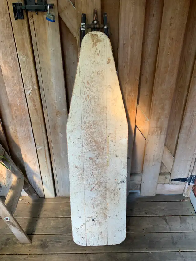 Antique Ironing Board - wood and steel in Other in Kitchener / Waterloo - Image 6