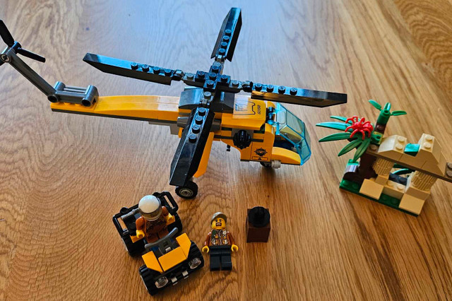 Lego Set 60158 Jungle Cargo Helicopter in Toys & Games in City of Halifax