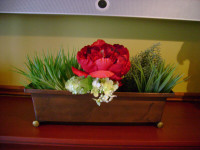 Assorted flower arrangements /some brand new for holiday season/