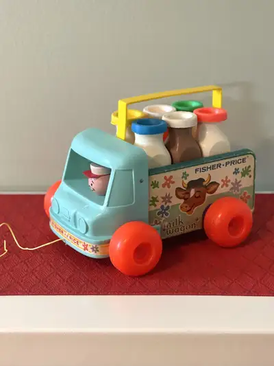 Jouet Ancien Ingap – Camion + Remorque En Tôle – D'occasion, Pièce De Collection
