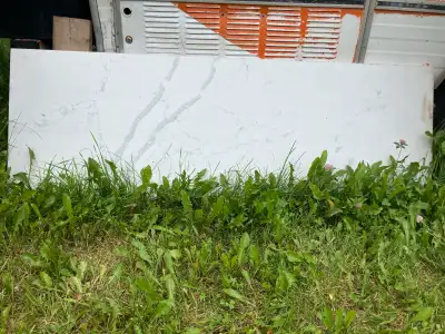 Used as a kitchen countertop.