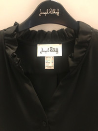 Joseph Ribicoff blouse Black size 8