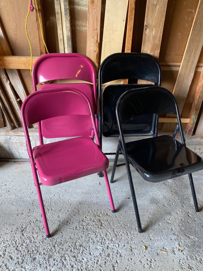 4 metal card table chairs Dining Tables & Sets Mississauga / Peel