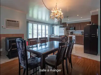 Grand 6 1/2 Sainte-Martine avec un espace extérieur pour 2 parkings. Grande cour arrière clôturée. B...