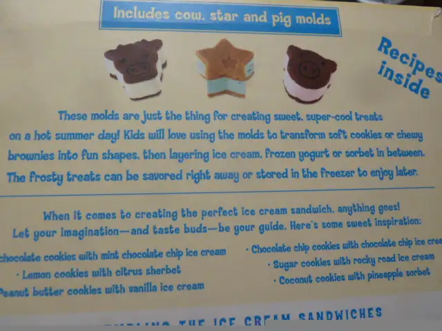 NEW Ice Cream sandwich molds in Holiday, Event & Seasonal in Ottawa - Image 5