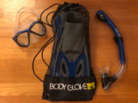 Youth Body Glove snorkeling set adjustable