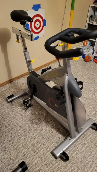 Spin bike rarely used, View more