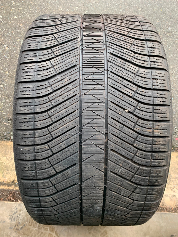 1 X single 295/30/20 Michelin Pilot Alpin PA4 N1 with 60% tread in Tires & Rims in Delta/Surrey/Langley