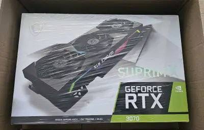 Brand New MSI RTX 3070 Suprim X, View more