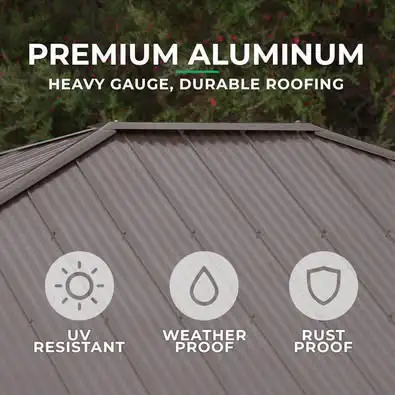 BRAND NEW IN BOX 11’ x 13’ YARDISTRY MERIDIAN GAZEBO $3300 in Patio & Garden Furniture in Windsor Region - Image 7