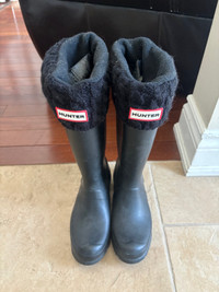 Hunter boots - girls size 5 US