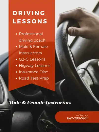 Driving Lessons-G2-G- Refresher Lessons for New Immigrants, View more