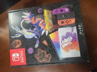 Nintendo Switch Scarlet and Violet OLED, View more