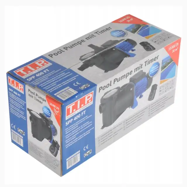 T.I.P. SPP 400 FT Pool Pump with Timer in Hot Tubs & Pools in City of Toronto - Image 3