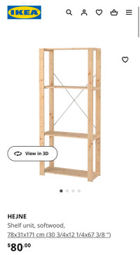 IKEA storage shelf