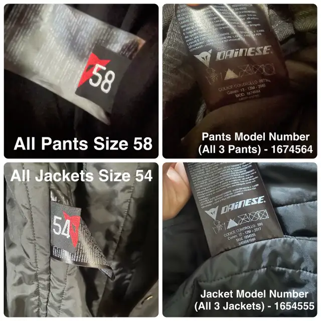 Dainese D-Dry Motorcycle Suit - Barely Used ($1,200+ MSRP) in Motorcycle Parts & Accessories in Trenton - Image 4