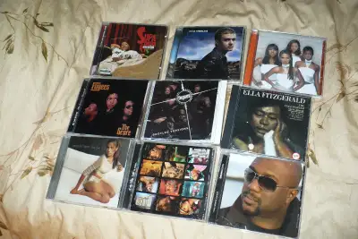 assorted cd's, View more