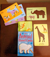 CHILDREN'S STENCIL CARDS