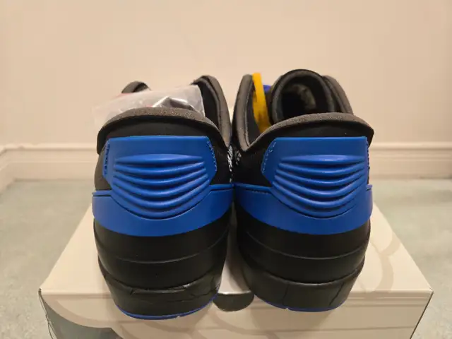 Size 12 - Nike Air Jordan 2 Off White Black Blue in Men's Shoes in Markham / York Region - Image 5
