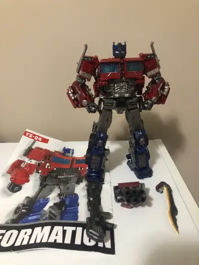 Cutomized Transformers Optimus Prime figure, View more