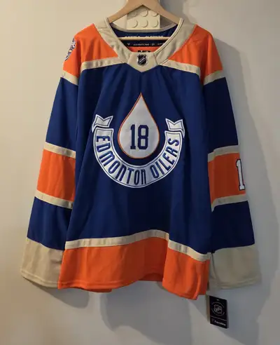 Large Variety of Oilers Heritage Classic Jerseys!!, View more