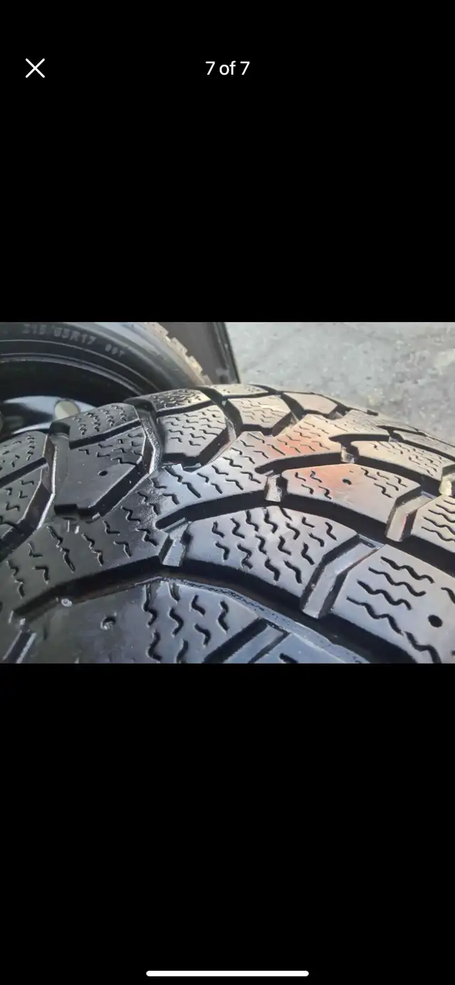 Set of 4 WINTER CLAW tires and rims(215 65 17) pattern (5×114.3) in Tires & Rims in Oakville / Halton Region - Image 7