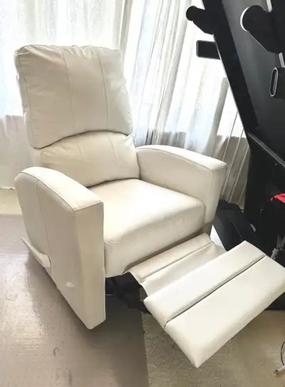 Leather rocking chair , View more