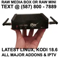 All Models RAW Media Boxes-RAW MINI Box Program with Kodi 21