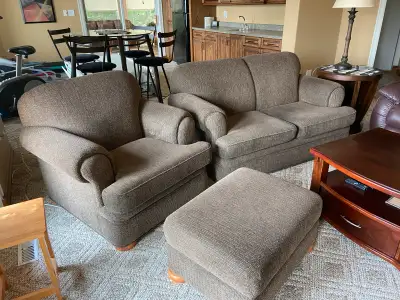 Loveseat, Chair & Ottoman, View more