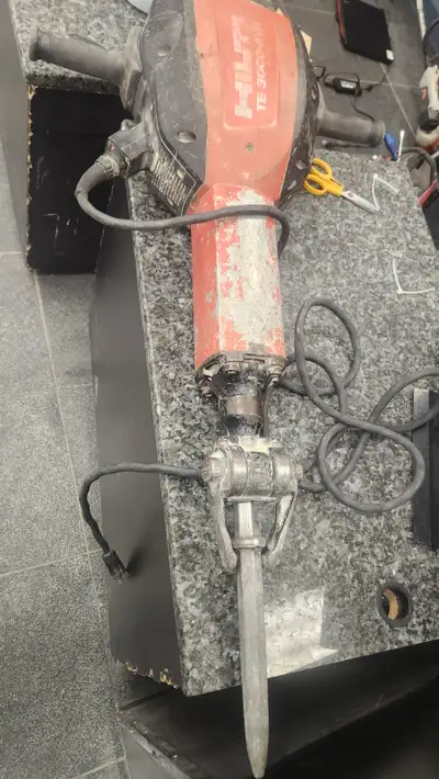 Hilti te 3000 jack hammer cart and chissell 2275 $$, View more