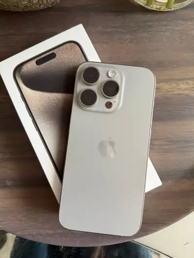 iPhone 15 Pro – Natural Titanium – 128GB – Unlocked LNIB, View more