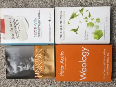 - books are BRAND new - all are hard cover - NO bent or ripped pages Weology by Peter Aceto with Jus...