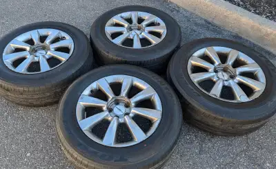 OEM 18"Nissan Murano/Pathfinder/QX60(5x114)+235/65/R18 Toyo A/S Set of Authentic 18 inch Nissan / In...