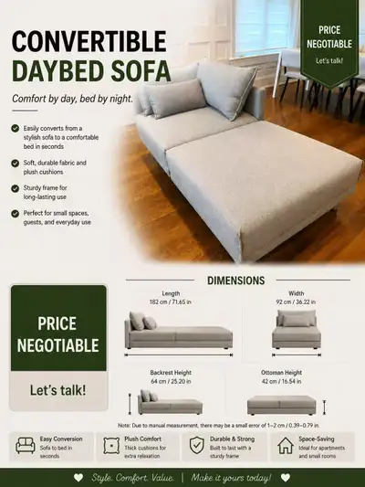 Daybed Sofa, View more
