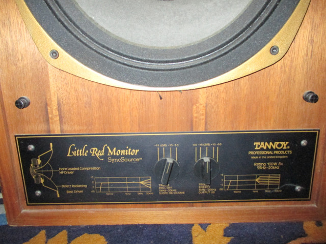 Tannoy Little Red Monitor, Dual Concentric in Speakers in Cranbrook - Image 3