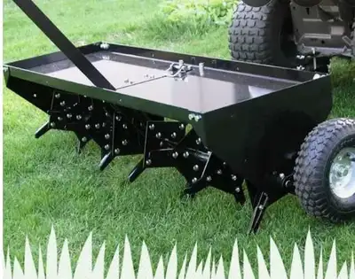 Yard Tuff Plug Aerator - pull along, View more