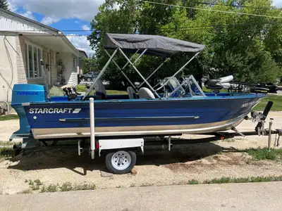 Fully restored SS 16. The rebuild can be found on iboats look for "1974 Starcraft SS16 Restortation"