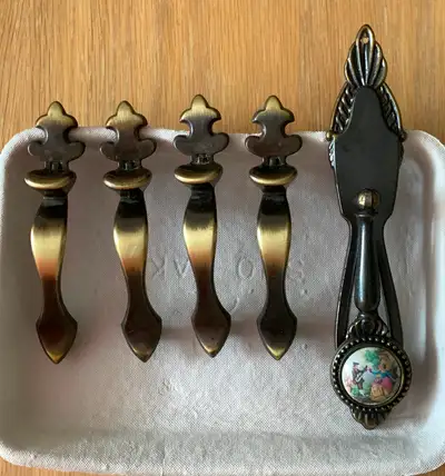 VINTAGE CABINET DOOR HANDLES & DOOR PULL, View more