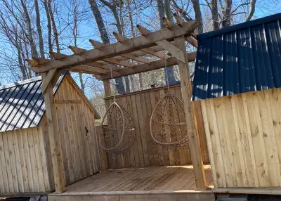 Looking to enhance your outdoor space? We specialize in building and repairing custom decks for resi...