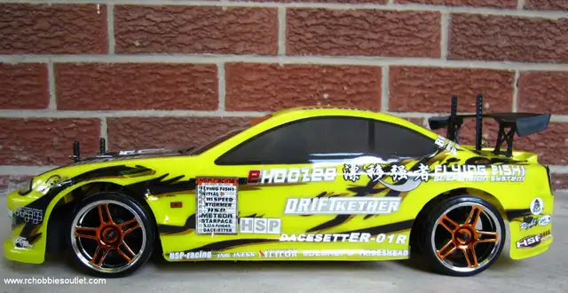 RC  Drift Car Electric with 8 Lights 2.4G Radio in Hobbies & Crafts in Hamilton - Image 7