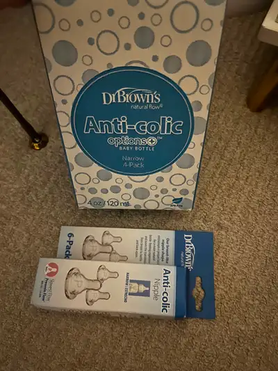 NEW- Dr. Brown’s and Philips Avent Baby Bottle Bundle, View more