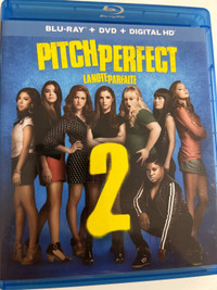 Pitch perfect 2 Blu-ray & DVD & digital HD 5$