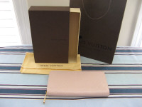100% Authentic, Louis Vuitton Monogram Vernis Zippy Wallet