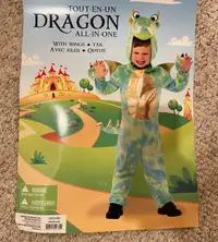 Dragon costume - size 3-4T