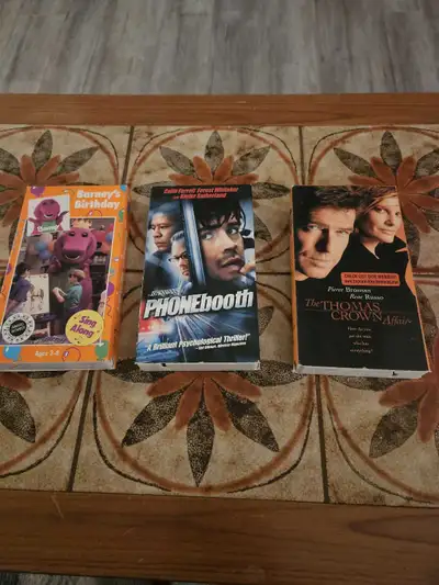 VHS Movies White Tapes, View more
