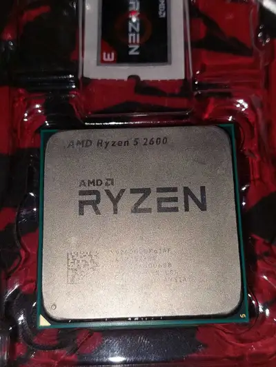 Amd ryzen cpu 2600 am4 pending sold, View more