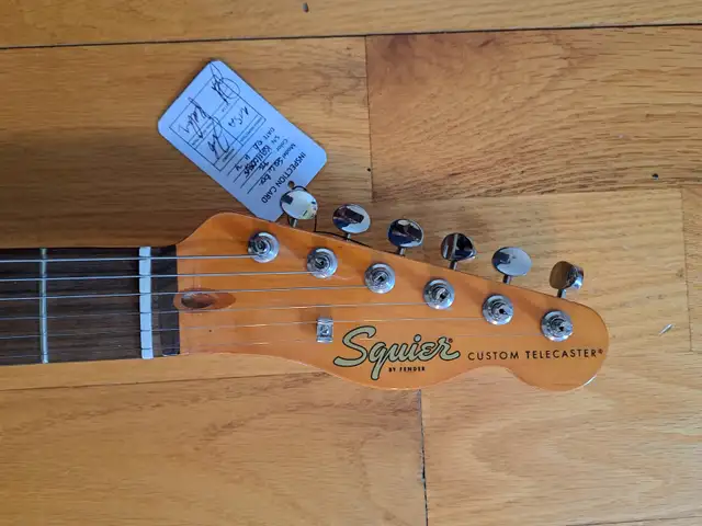 5 days left: Squier Custom Telecaster-Rosewood Fretboard! SHIPS! in Guitars in City of Montréal - Image 5