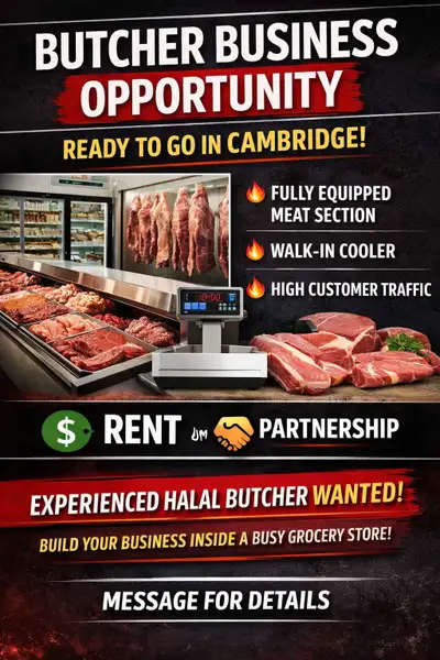  BUTCHER BUSINESS OPPORTUNITY, View more