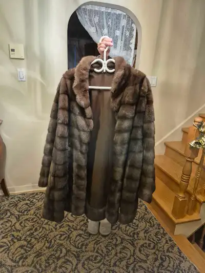 Mink coat. , View more